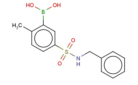 N-BENZYL 3-BORONO-4-METHYLBENZENESULFONAMIDE
